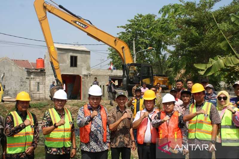 Pemkab Bekasi Bangun Kolam Retensi untuk Cegah Banjir