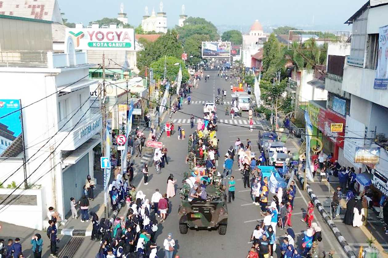 Pemkab Garut Perindah Perkotaan