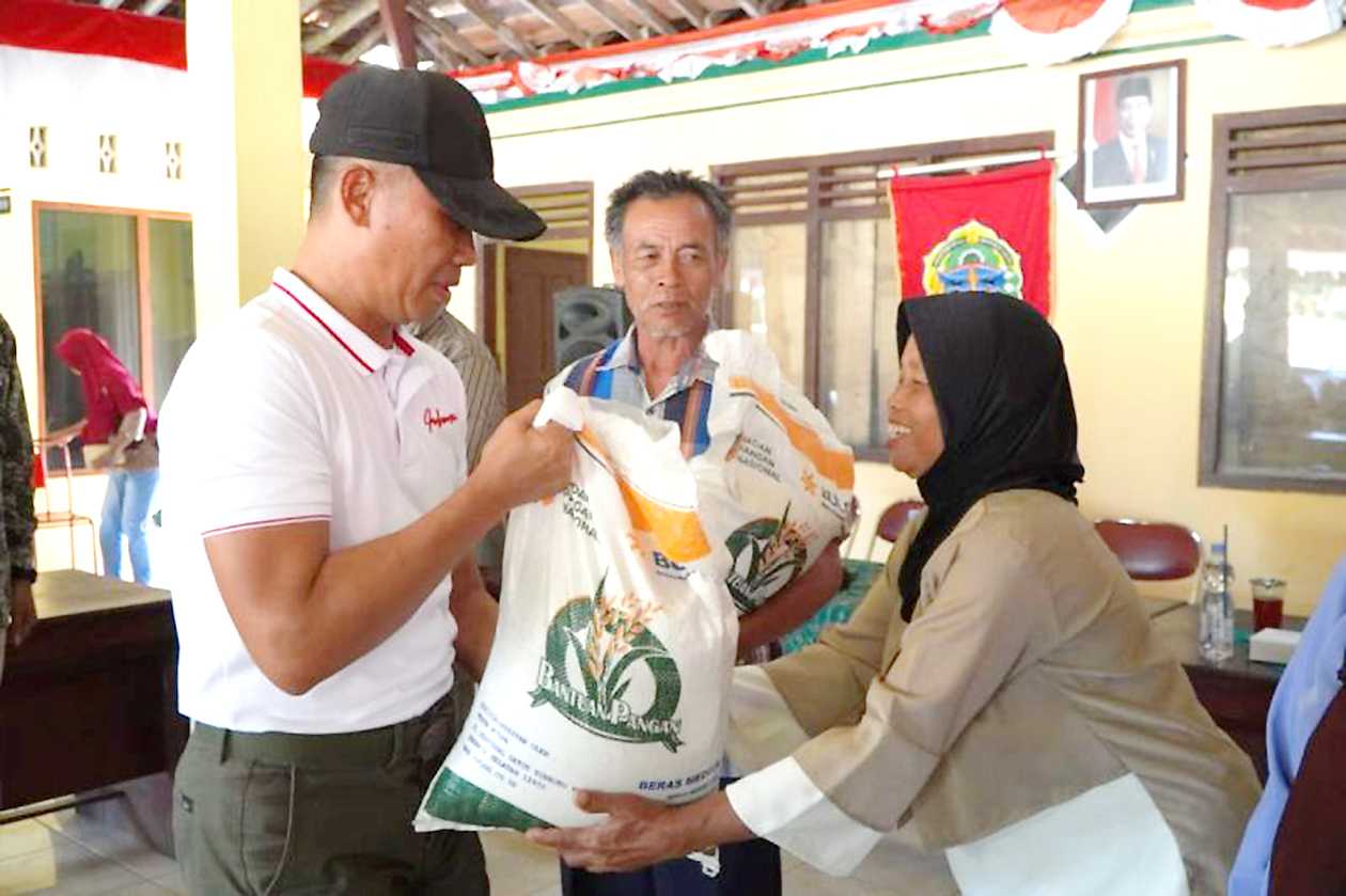 Pemkab Gunungkidul Salurkan Cadangan Beras ke 3.667 KPM