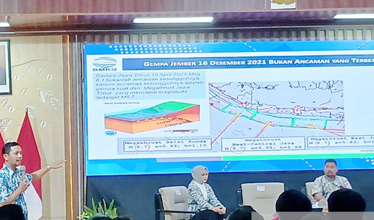 Pemkab Jember Libatkan Berbagai Pihak Guba Mitigasi Potensi Gempa Megathrust