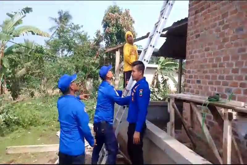 Pemkab Lampung Selatan: 28 Rumah Warga Terdampak Angin Puting Beliung