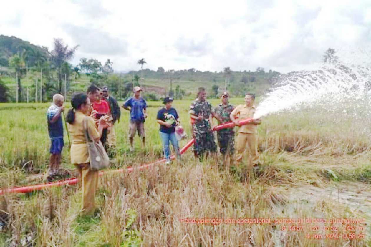 Pemkab Manggarai Timur NTT Salurkan 18 Unit Pompa Air Bantu Petani Tadah Hujan