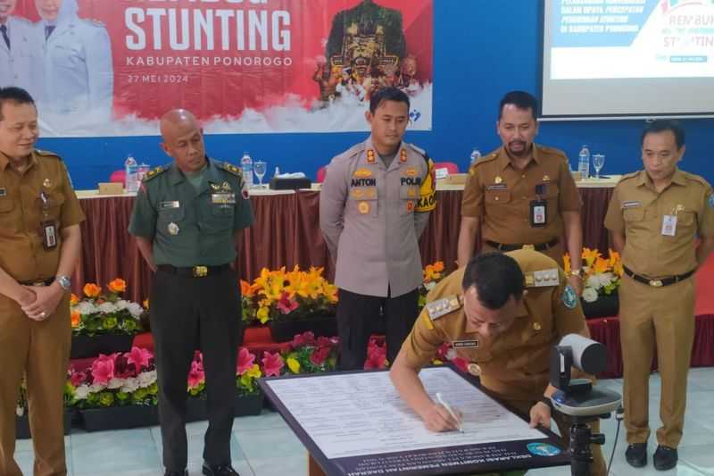 Pemkab Ponorogo Libatkan Pemdes Alokasikan APBDes untuk Penanganan Stunting