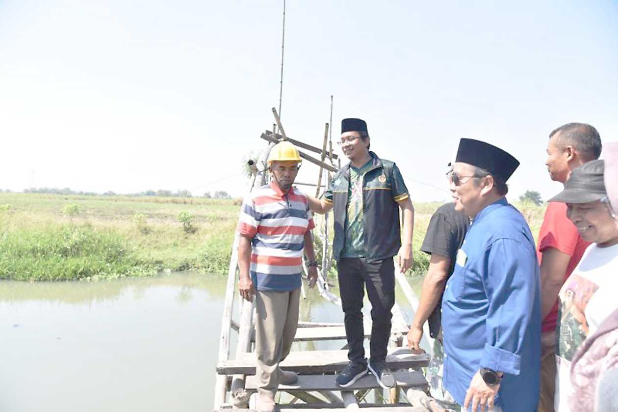 Pemkab Sidoarjo Bangun Jembatan dan Talang Irigasi Wonoayu untuk Tingkatkan Produksi Pertanian