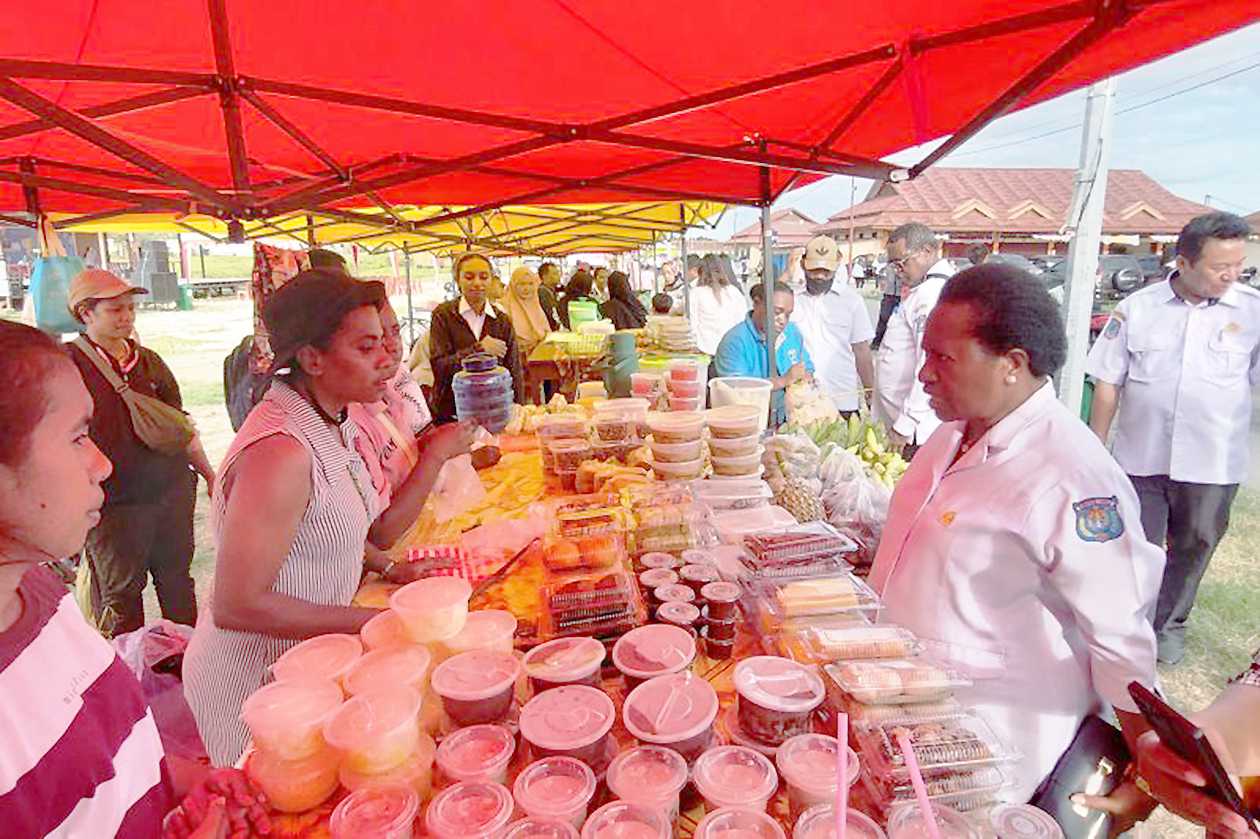 Pemkab Sorong Berdayakan UMKM Melalui Pasar Ramadhan