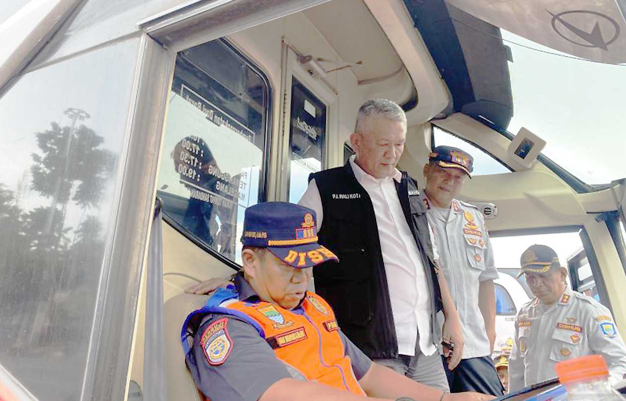 Pemkot Bandung Lakukan Ramp Check Pastikan Bus Laik Jalan Jelang Mudik