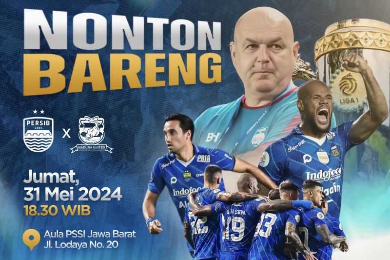 Pemkot Bandung Siapkan Nobar Persib di Halaman Asprov PSSI Jabar