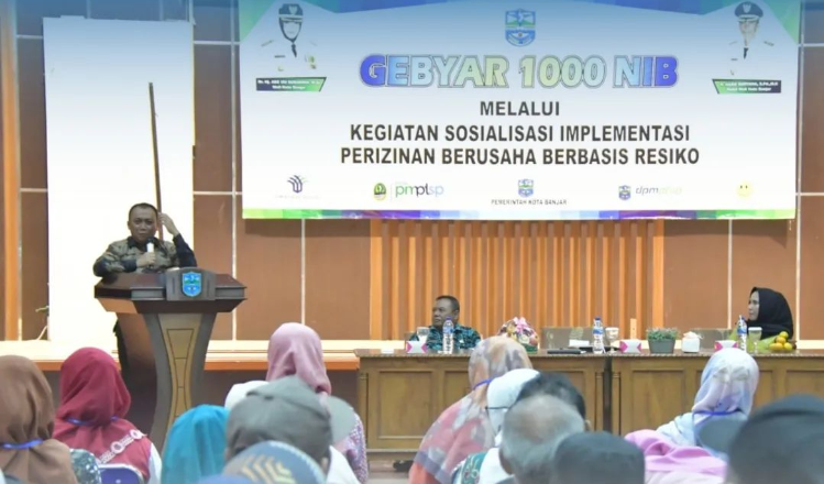 Pemkot Banjar Gelar Gebyar 1.000 NIB Meriahkan Hari Jadi ke-20