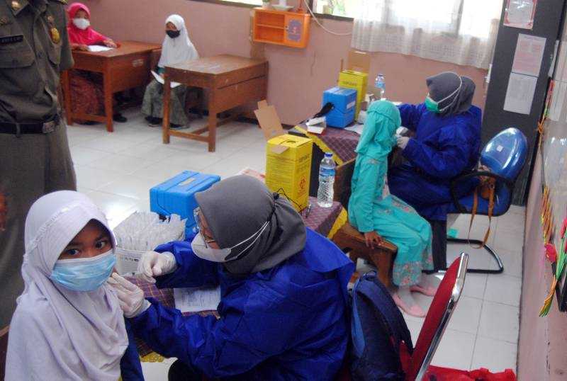 Pemkot Bogor Gencarkan Vaksinasi Anak Usia 6-11 Tahun