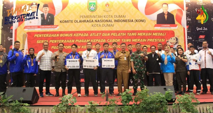 Pemkot Dumai Apresiasi Atlet dan Pelatih di Ajang Porprov X Provinsi Riau