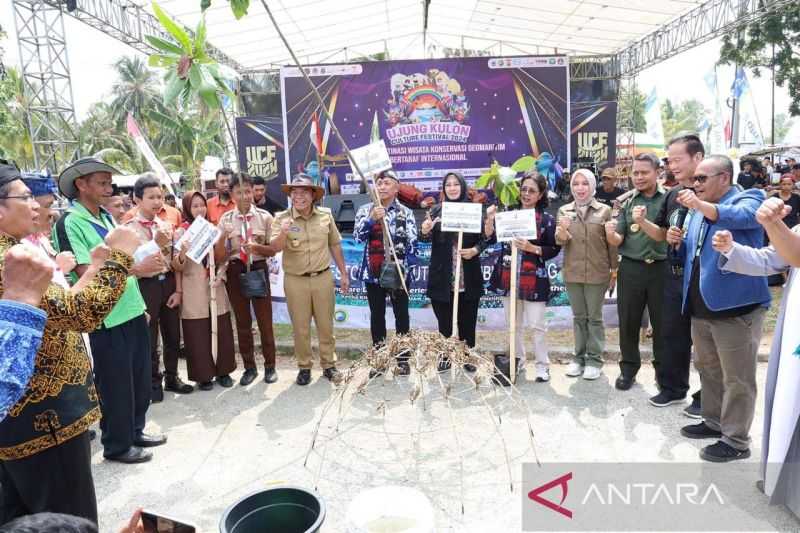 Pemprov Banten Giatkan Pembangunan untuk Dukung Geopark Nasional Ujung Kulon