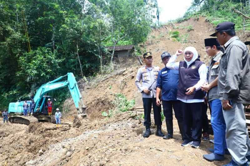 Pemprov Jatim Hibahkan Lahan untuk Relokasi Korban Longsor Trenggalek