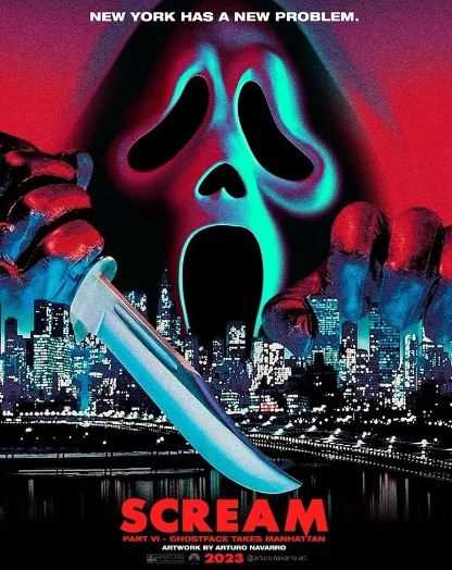 Pemutaran Film Horor Scream 6 Dipercepat Jadi 10 Maret 2023