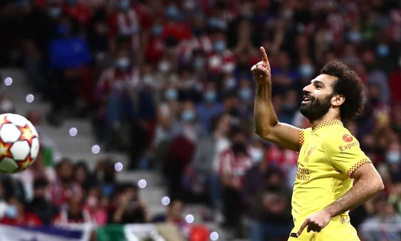 Penalti Mohamed Salah Antar Liverpool Taklukkan 10 Pemain Atletico