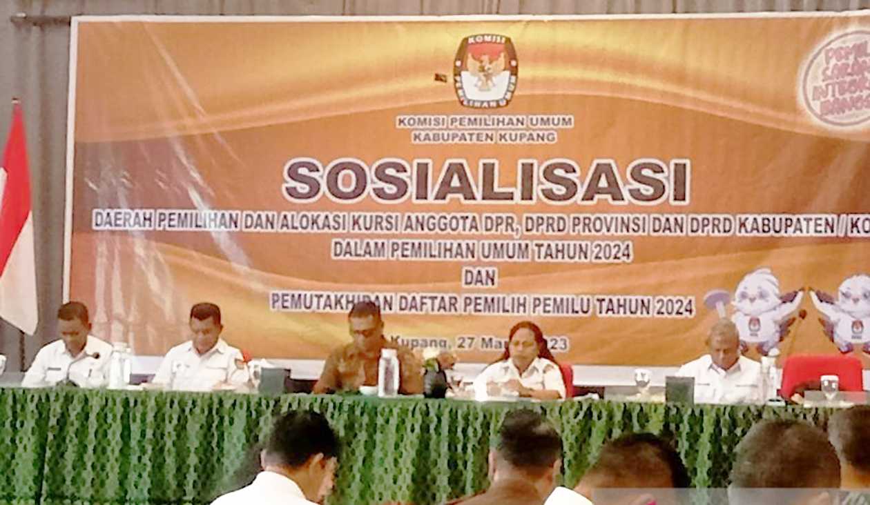 Pendaftaran Bakal Caleg Pemilu 2024 Mulai Dibuka KPU Kabupaten Kupang