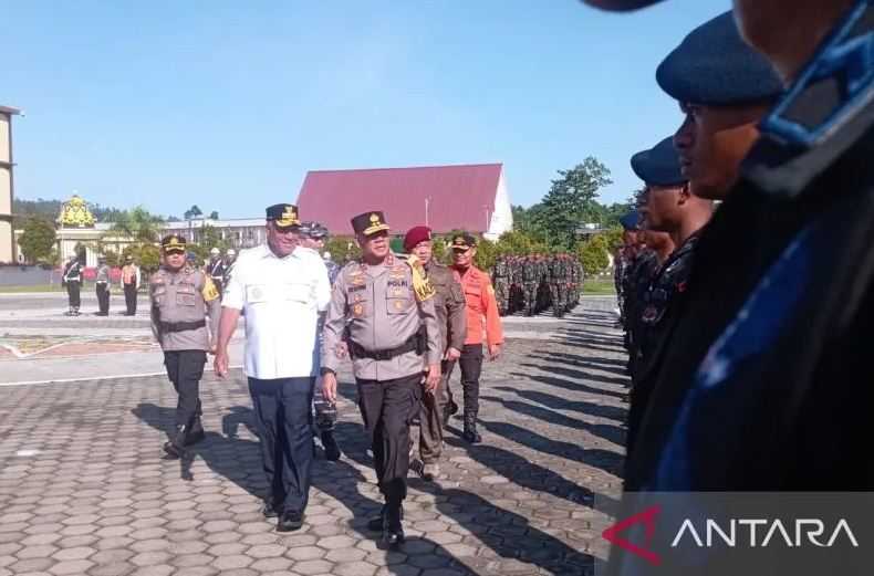 Pengamanan Nataru, Polda Papua Barat Kerahkan 1.391 Personel Gabungan