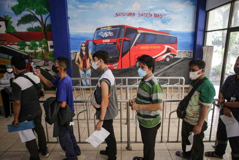 Pengawasan Penumpang Bus Diperketat