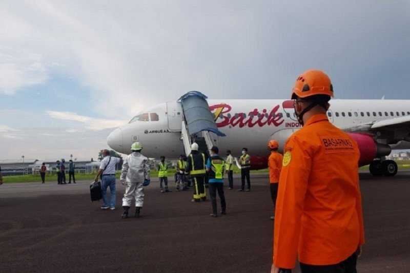 Pengelola Bandara Sultan Thaha Berhasil Evakuasi Pesawat Batik Air Pagi Ini