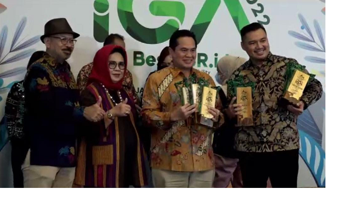 Pengelolaan Sampah, Antar PGE Raih Best of the Best Indonesia Green Award 2022