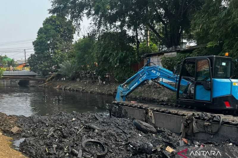 Pengerukan segmen ketiga Kali Kamal masuk tahap sosialisasi