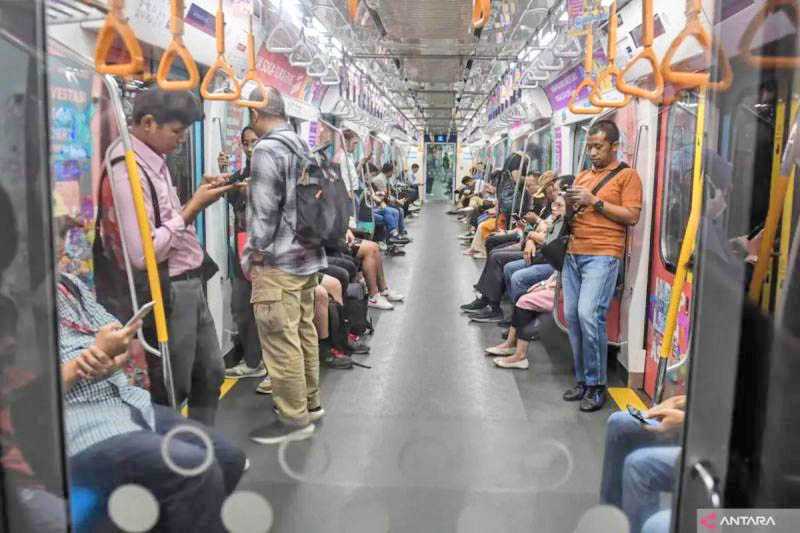 Pengguna MRT Tembus 101 Ribu Penumpang Per Hari hingga Tengah 2024