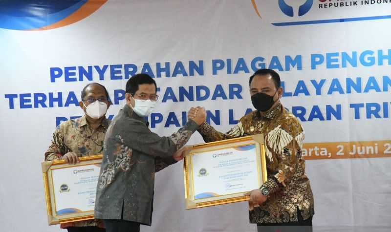 Penghargaan Ombudsman Merupakan Implementasi Kemenkumham dalam Melayani Publik