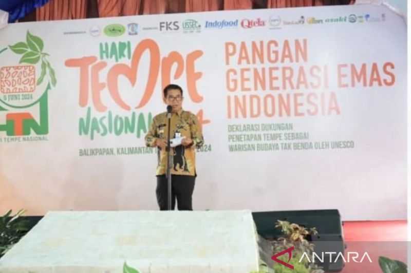 Penjabat Gubernur Kaltim Sebut Tempe Warisan Budaya Bangsa yang Monumental