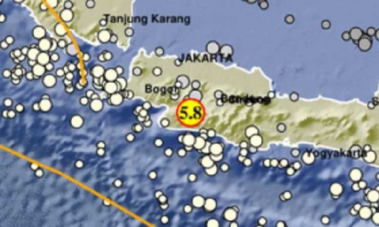 Penjelasan BMKG Soal Penyebab Gempa Sukabumi Magnitudo 5,8
