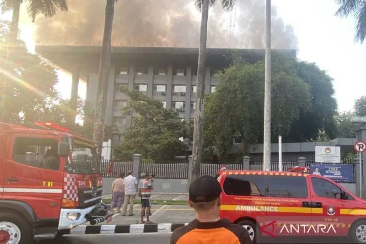 Penyebab Kebakaran Gedung Bakamla Diduga Korsleting Listrik