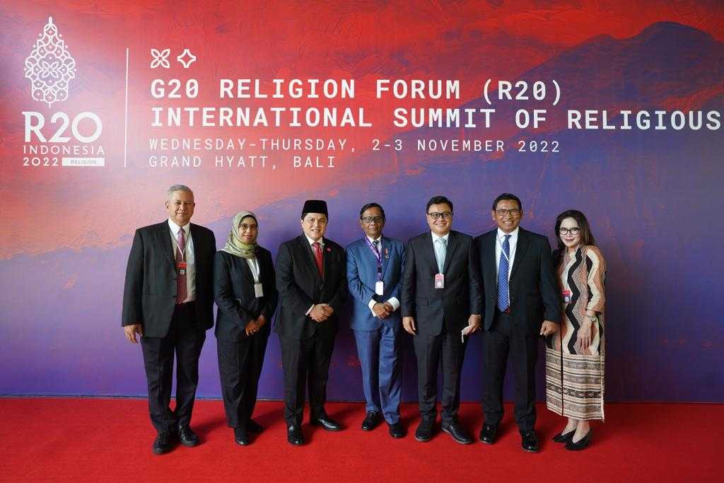 Penyelenggeraan G20 Religion Forum (R20)