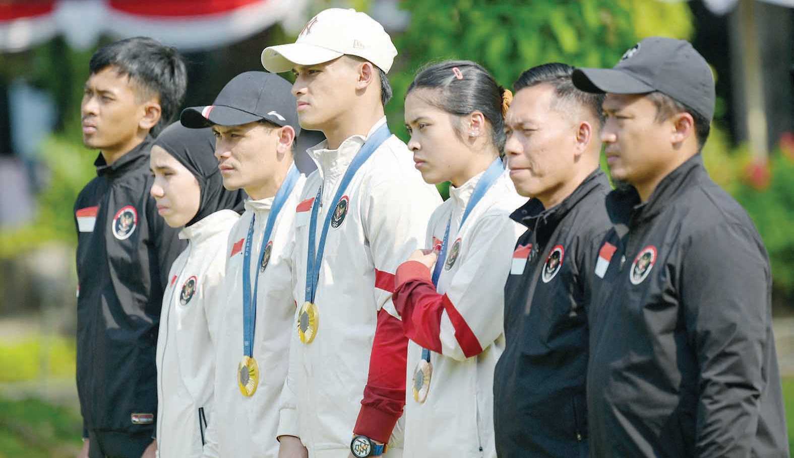 PENYERAHAN BONUS KEPADA ATLET DAN PELATIH PERAIH MEDALI DI OLIMPIADE 2024