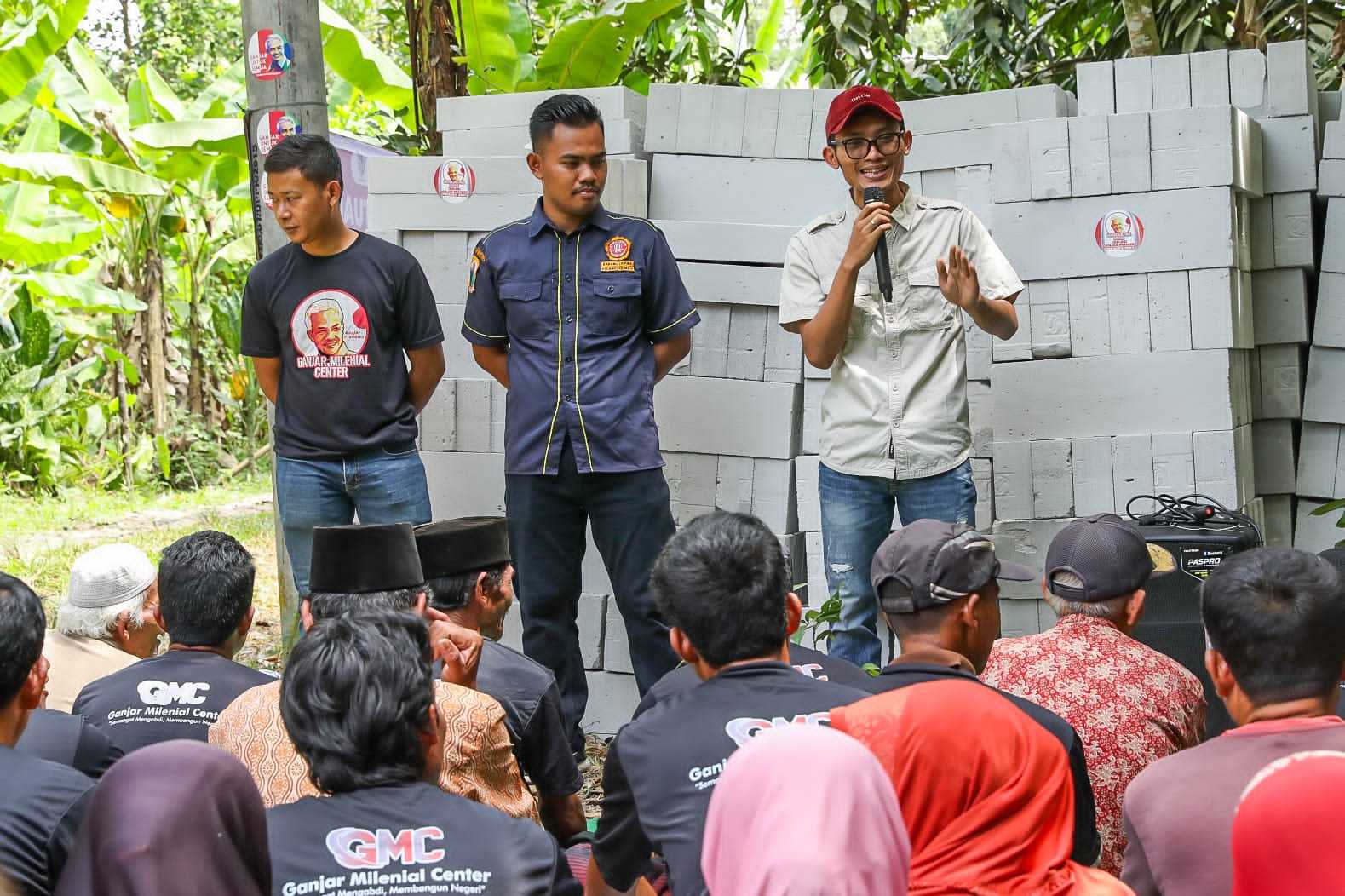 Peran Aktif Ganjar Milenial Bantu Renovasi Musala di Kabupaten Lebak