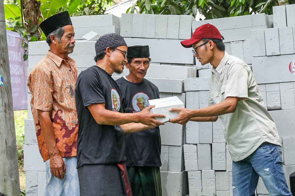 Peran Aktif Ganjar Milenial Bantu Renovasi Musala di Kabupaten Lebak 2