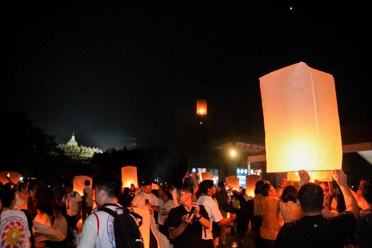 Perayaan Waisak Perkuat Kebangkitan Pelaku Parekraf Sekitar Borobudur