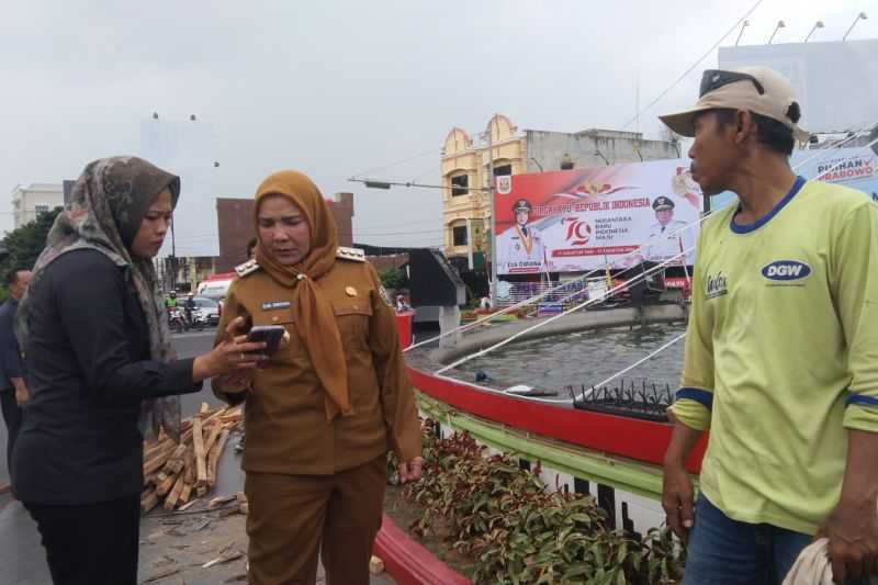 Perbaikan Tugu Adipura Dianggarkan Pemkot Bandarlampung Rp200 Juta