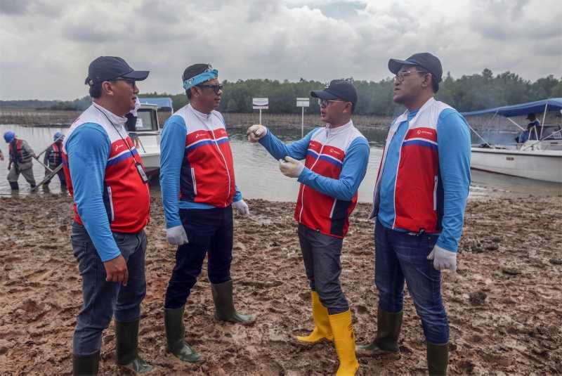 Peresmian Hutan Pertamina Badak LNG