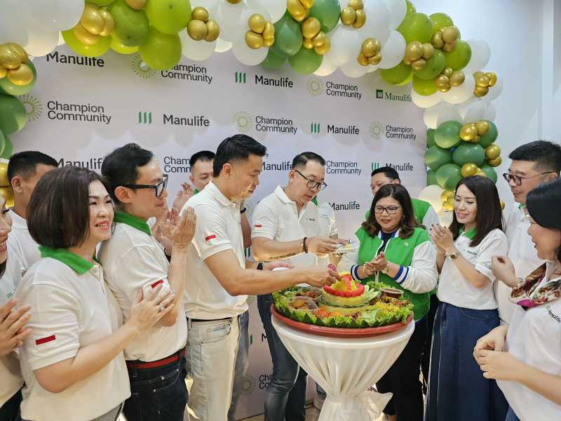 Peresmian Kantor Manulife Indonesia Pemasaran Mandiri GA Champion Community Jakarta 1