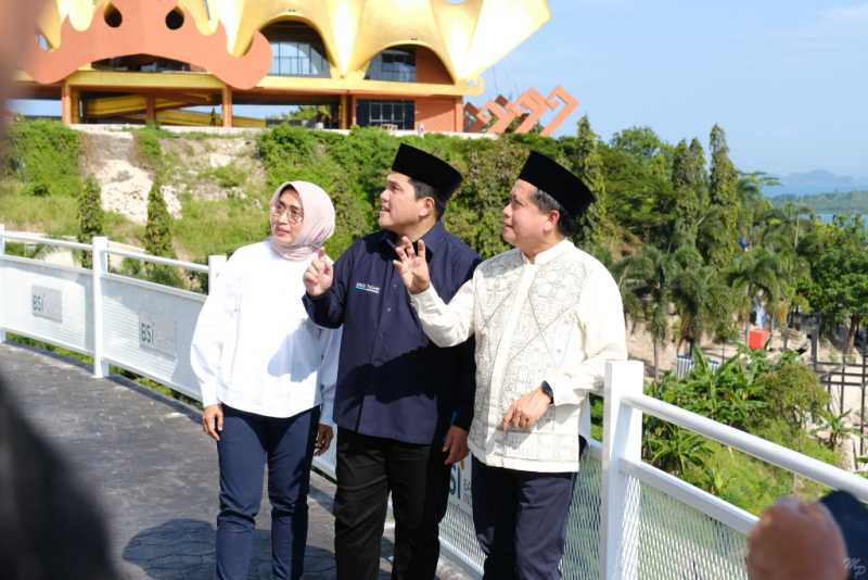 Peresmian Masjid Bank Syariah Indonesia di kawasan Bakauheni Harbour City 1