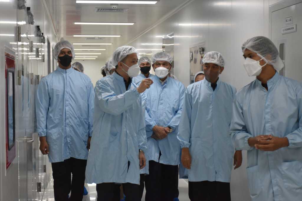 peresmian pabrik biofarmasi PT Etana Biotechnologies Indonesia 4