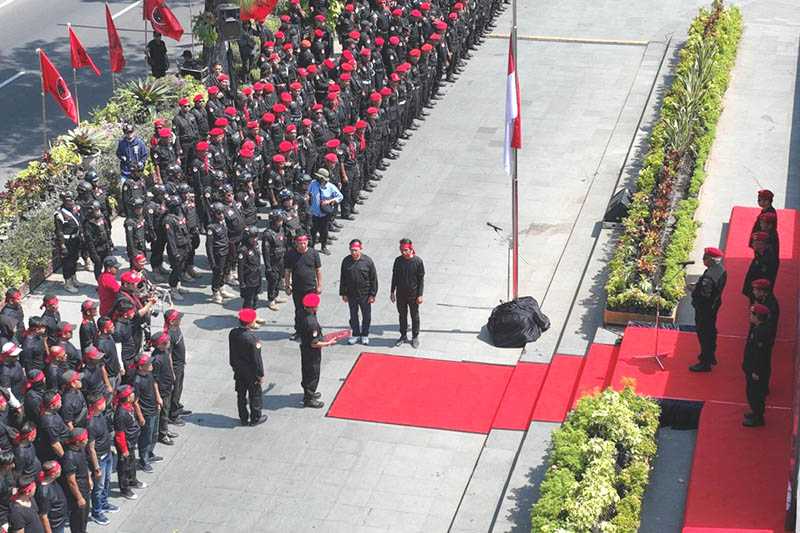 Peringatan Kudatuli di Solo Jawa Tengah