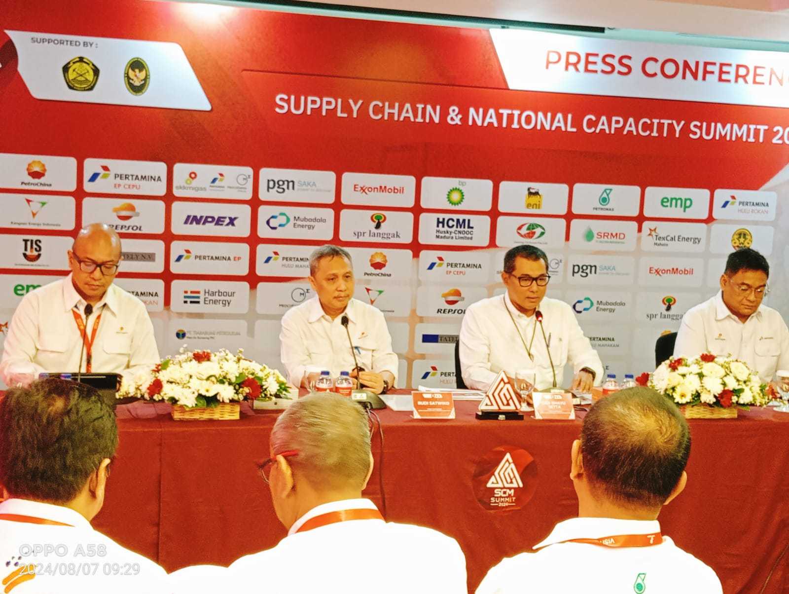 Perkuat Manajemen Rantai Pasok, SKK Migas Gelar Supply Chain & National Capacity Summit 2024 