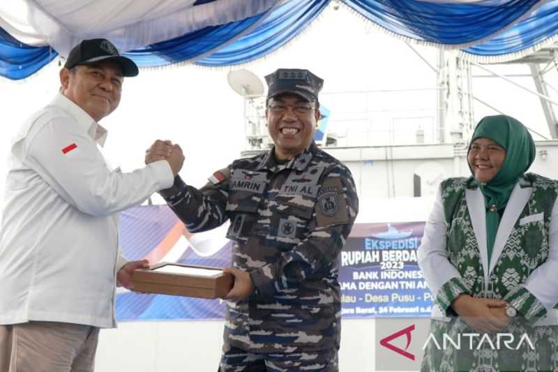 Perkuat Nasionalisme, BI dan TNI AL Laksanakan Ekspedisi Rupiah Berdaulat di Lima Pulau 3T NTB