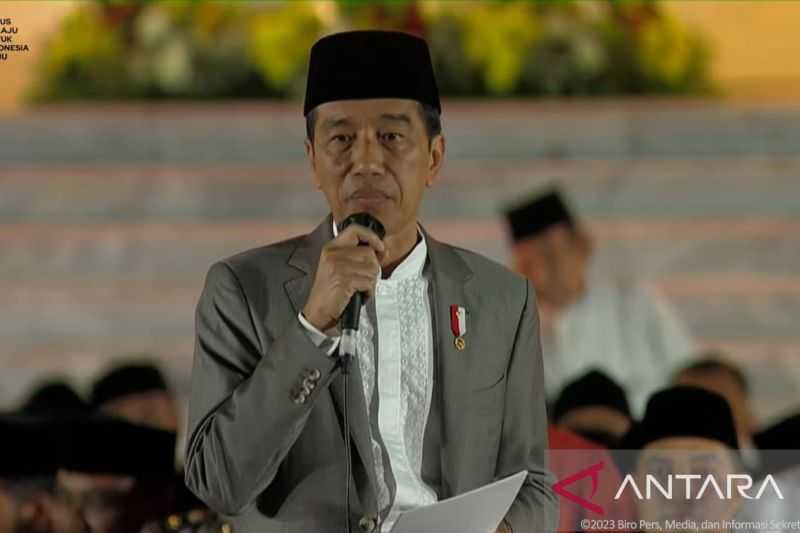 Perkuat Persatuan, Presiden Ajak Tokoh Agama Berzikir dan Optimistis Indonesia Emas 2045