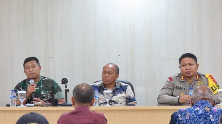 Perkuat Soliditas Kerukunan Antarsuku, Agama, dan Aparat TNI Polri di Kabupaten Mimika