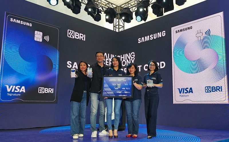Permudah Konsumen, Samsung dan BRI Luncurkan Kartu Kredit
