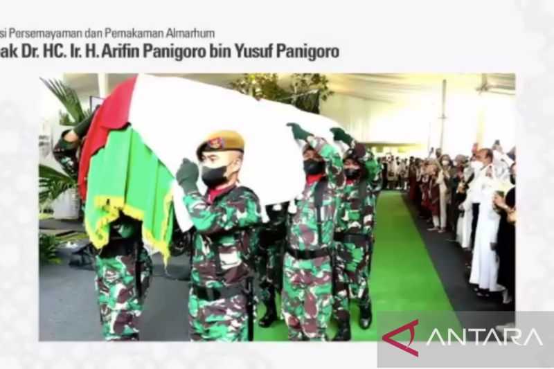 Pernah Menjabat Anggota Watimpres, Jenazah Arifin Panigoro Dimakamkan Secara Kenegaraan