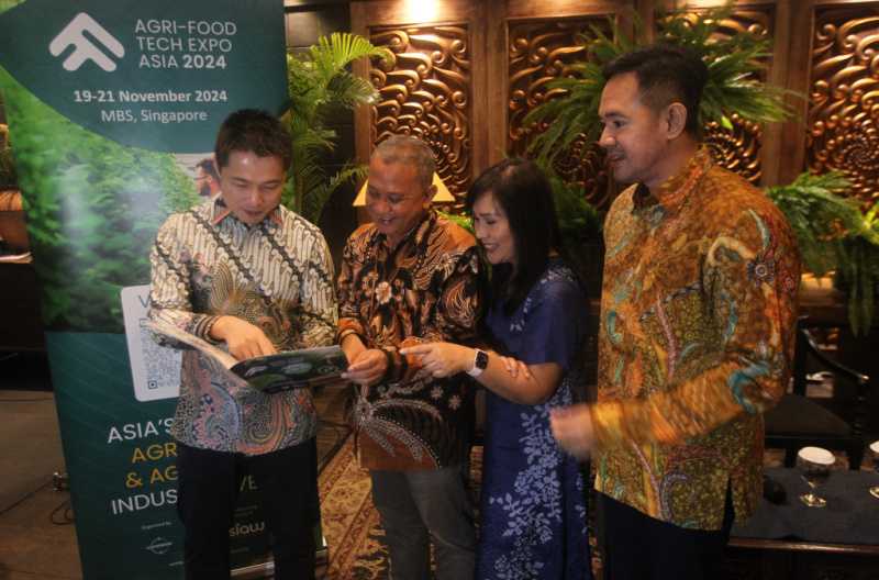 Persiapan Pameran Pertanian Agri-Food Tech Expo Asia (AFTEA) 1