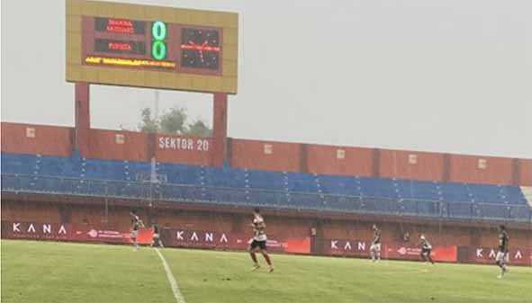 Persita Imbangi Madura United dengan skor 1-1