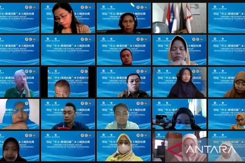 Pertama Kalinya, Pemerintah Tiongkok Beri Pelatihan Secara Virtual 600 Guru SMK Indonesia
