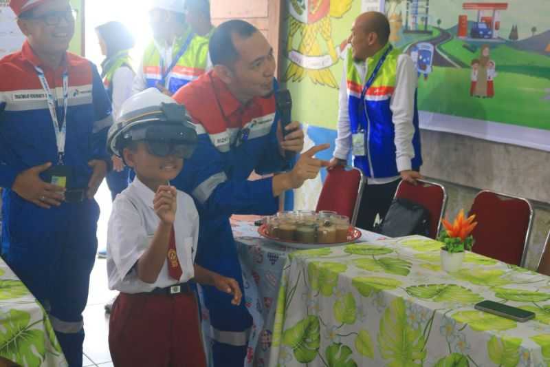 Pertamina Edukasi Murid SD tentang Cara Memproduksi Energi